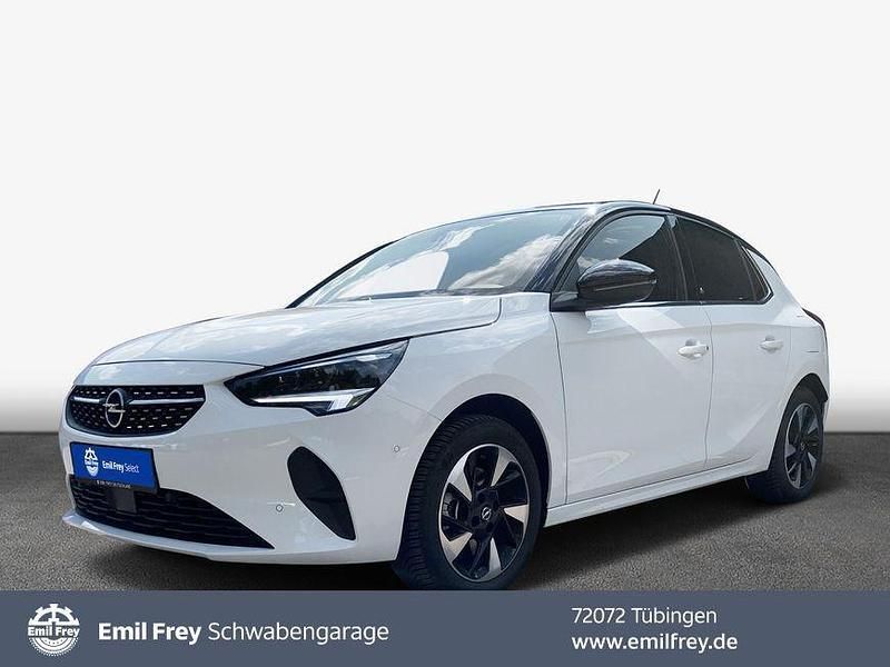 Arktis weiß Gebraucht 2023 Opel Corsa-e Elegance Kleinwagen | 22.490 € (Teuer) - Bild 1/4
