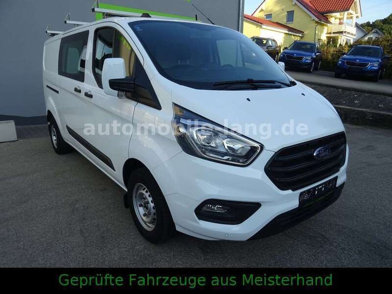Frostweiß Gebraucht 2021 Ford Transit Custom Trend Kombi | 20.900 € (Fairer Preis) - Bild 1/4