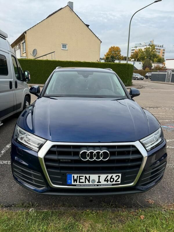 Blau Gebraucht 2019 Audi Q5 SUV | 31.750 € (Fairer Preis) - Bild 1/4
