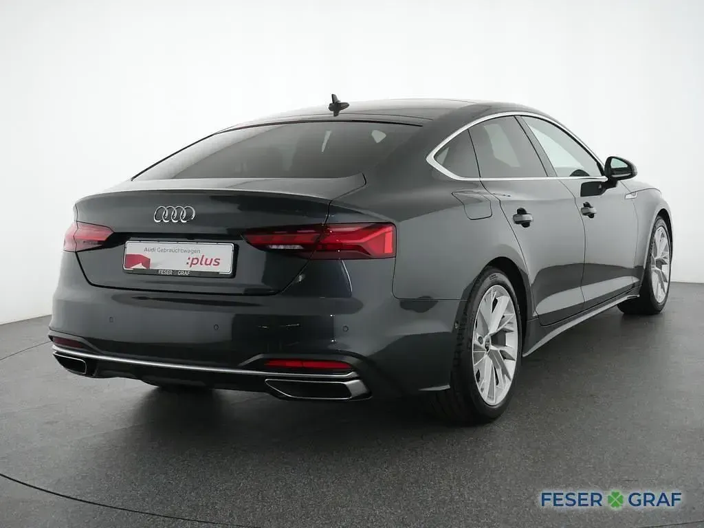 Gebraucht Audi A5 Sportback Advanced Plus 163 PS (119 kW) 2024 Manhattangrau metallic Kleinwagen