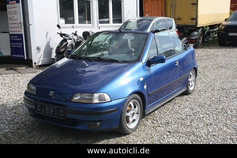 Blau Gebraucht 1996 Fiat Punto Cabriolet Cabrio | 1.290 € - Bild 1/4