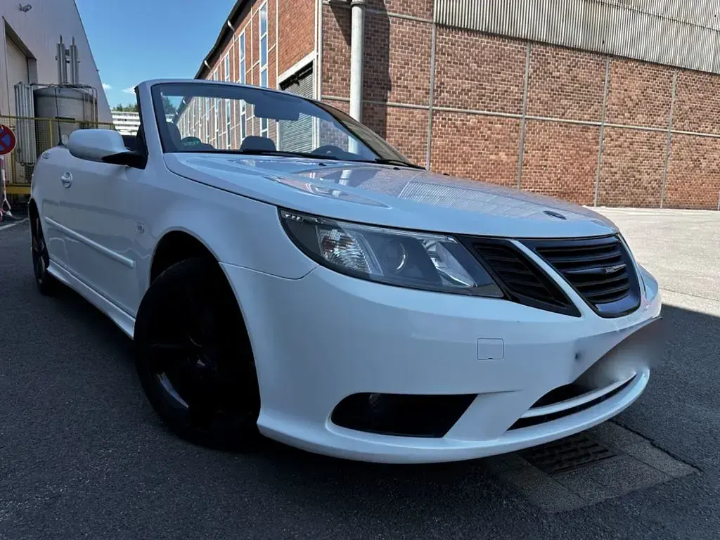 Gebraucht Saab 9-3 Vector 179 PS (131 kW) 2008 Weiß Cabrio