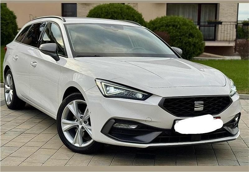 Weiß Gebraucht 2022 Seat Leon FR Kombi | 17.950 € (Superpreis) - Bild 1/4