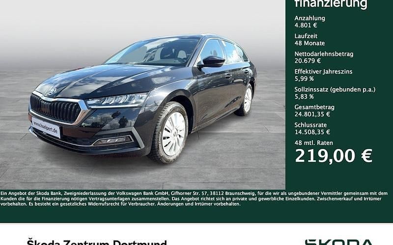 Gebraucht Skoda Octavia Style 150 PS (110 kW) 2023 Schwarz Kombi