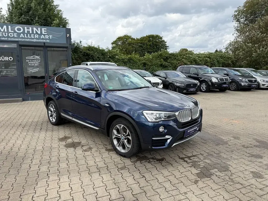Gebraucht BMW X4 190 PS (139 kW) 2015 Blau SUV