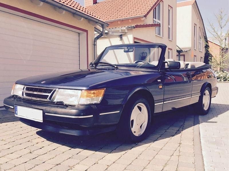 Gebraucht Saab 900 Cabriolet 141 PS (103 kW) 1992 Blau Cabrio