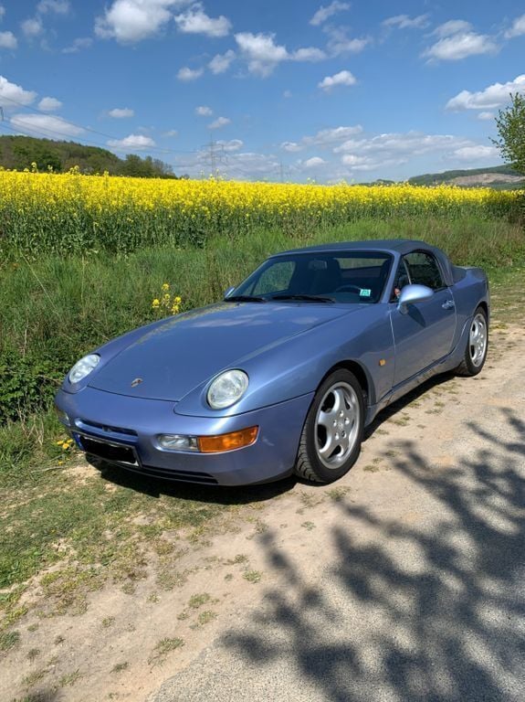 Blau Gebraucht 1991 Porsche 968 Cabrio | 27.800 € - Bild 1/4
