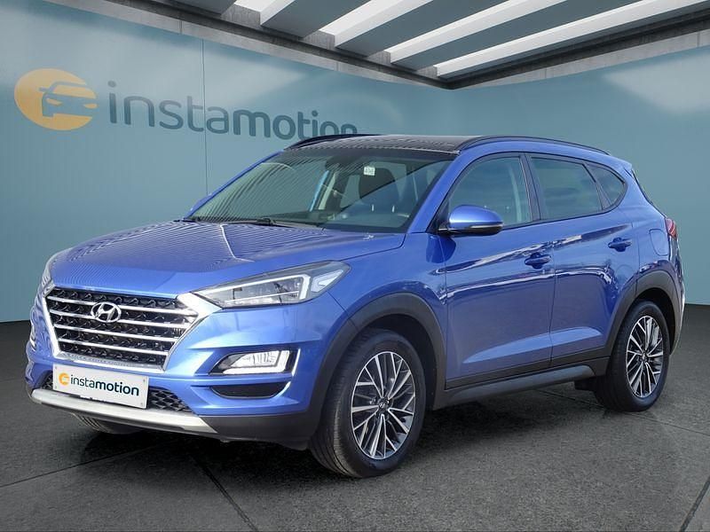 Blau Gebraucht 2019 Hyundai Tucson SUV | 20.849 € (Etwas zu teuer) - Bild 1/4
