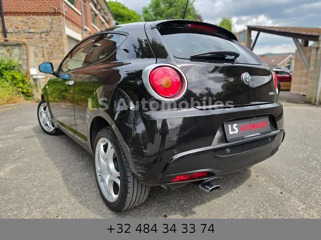 Brugt Alfa Romeo MiTo 77 HK (56 kW) 2017 Sort Hatchback