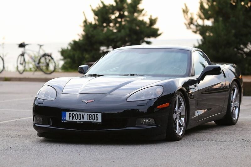 Schwarz Gebraucht 2010 Corvette C6 Coupé | 32.900 € - Bild 1/4
