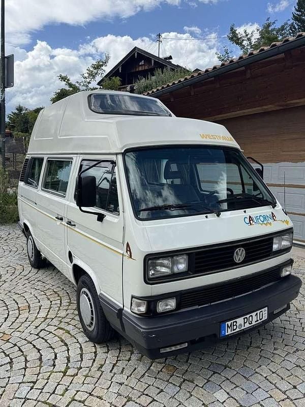 Weiß Gebraucht 1990 VW T3 California Van | 16.990 € - Bild 1/4