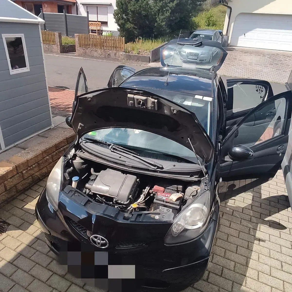 Gebraucht Toyota Aygo Cool 68 PS (50 kW) 2007 Schwarz Kleinwagen