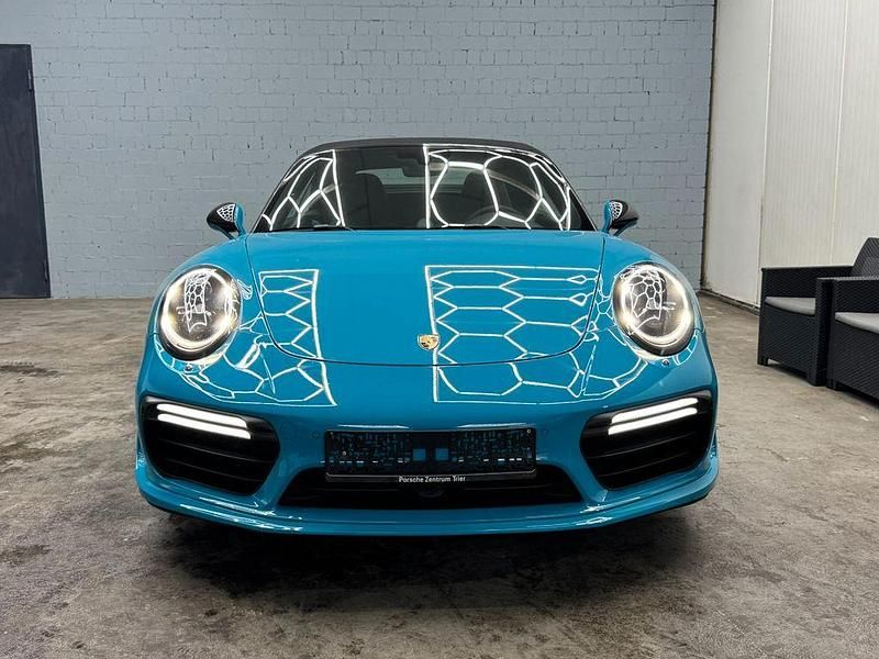 Gebraucht Porsche 911 Turbo S Cabriolet 581 PS (427 kW) 2018 Blau Cabrio