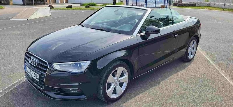 Schwarz Gebraucht 2015 Audi A3 Cabriolet Ambiente Cabrio | 13.300 € (Superpreis) - Bild 1/4