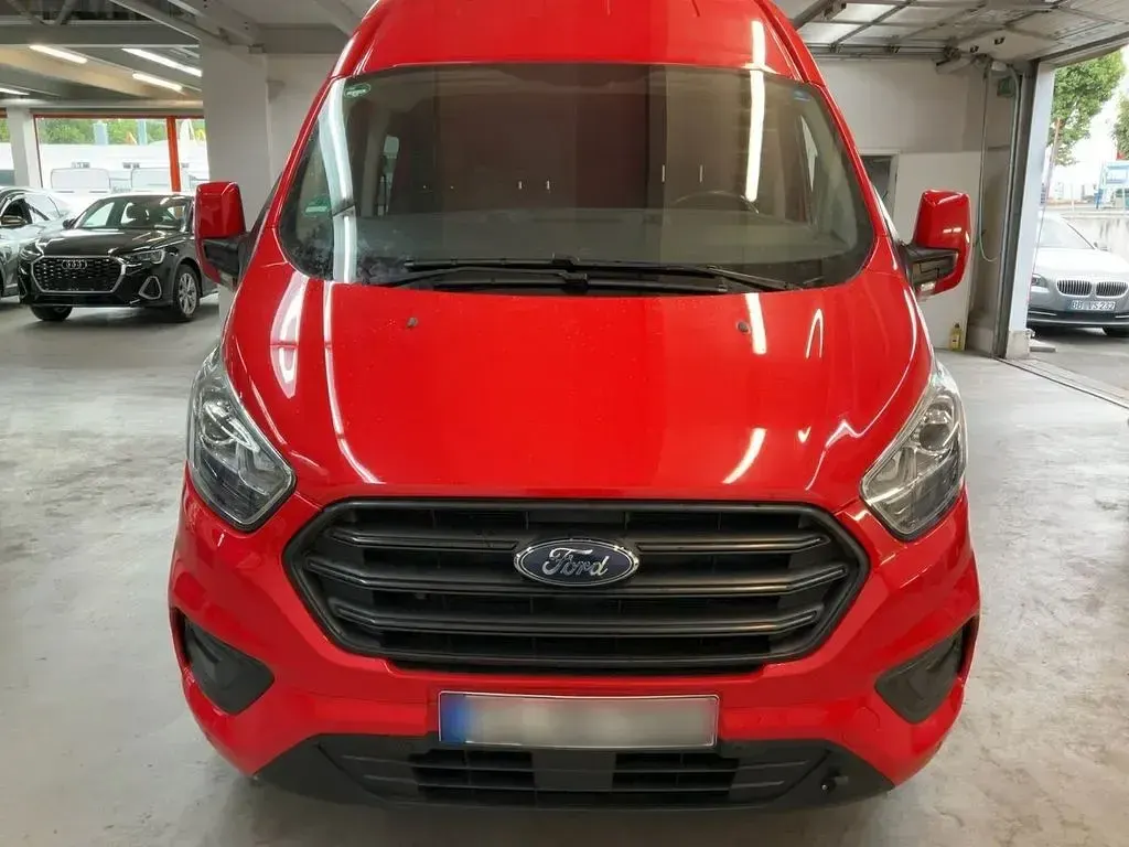 Gebraucht Ford Transit Custom Trend 105 PS (77 kW) 2018 Rot Van / Kleinbus