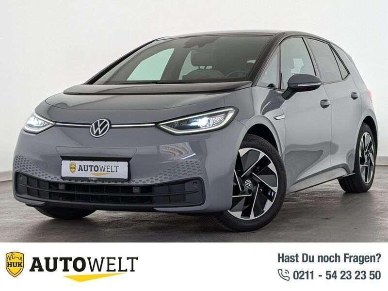 Grau Gebraucht 2021 VW ID.3 Pro Performance Kleinwagen | 21.160 € (Fairer Preis) - Bild 1/4