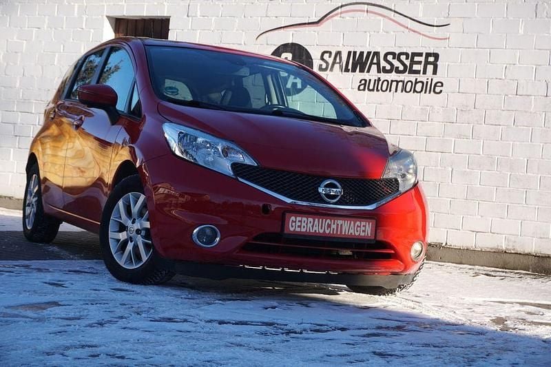 Rot Gebraucht 2015 Nissan Note Acenta Limousine | 5.300 € (Fairer Preis) - Bild 1/4