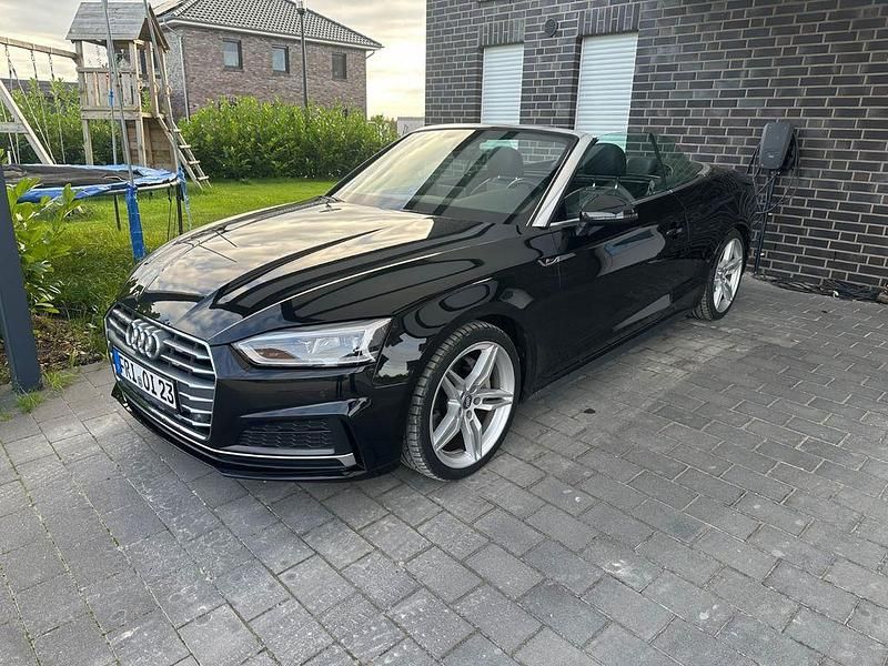 Schwarz Gebraucht 2017 Audi A5 Cabriolet S-Line Cabrio | 21.490 € (Etwas zu teuer) - Bild 1/4
