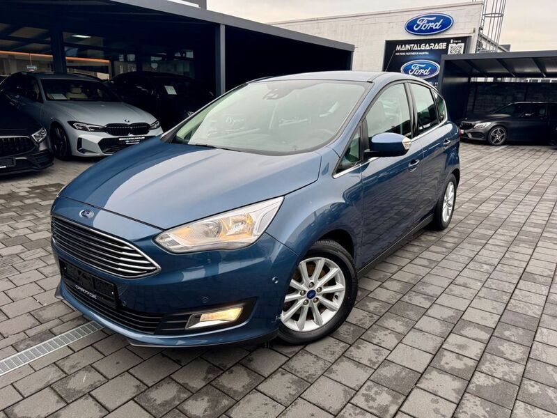Gebraucht Ford C-MAX Titanium 150 PS (110 kW) 2019 Blau Van / Kleinbus