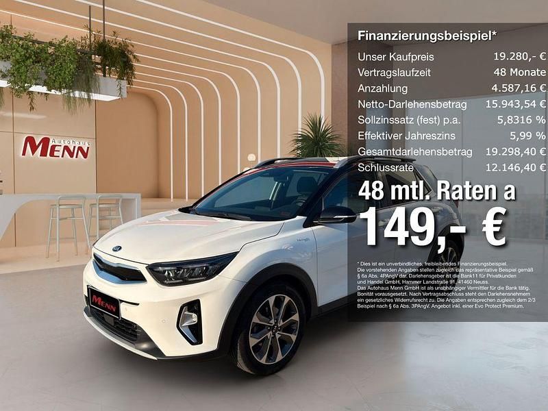 Gebraucht Kia Stonic Platinum Edition 120 PS (88 kW) 2021 Weiß SUV