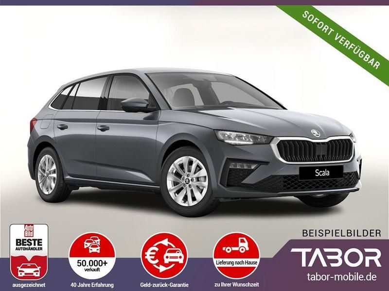 Blau Neu 2025 Skoda Scala Kleinwagen | 24.788 € (Guter Preis) - Bild 1/4
