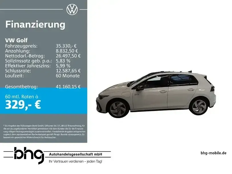 Gebraucht VW Golf VIII GTE 272 PS (200 kW) 2025 Limousine