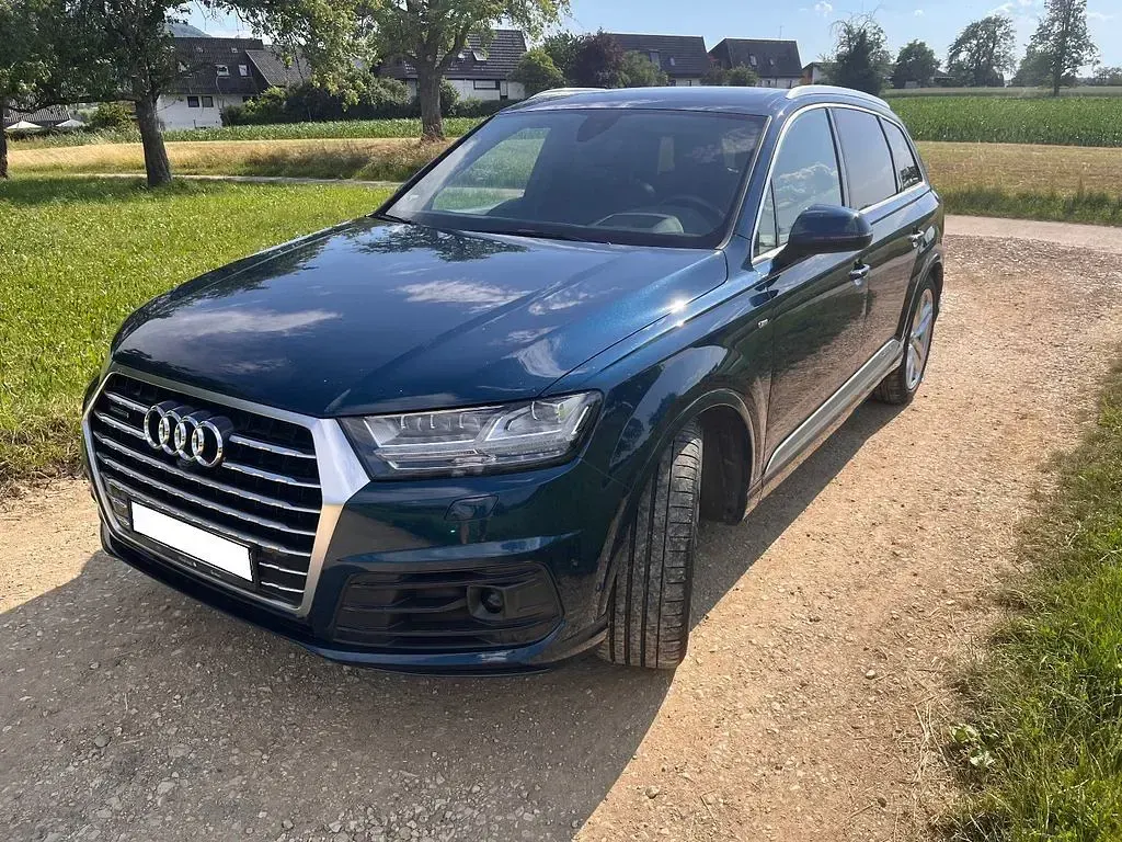 Gebraucht Audi Q7 S-Line 272 PS (200 kW) 2018 Blau SUV