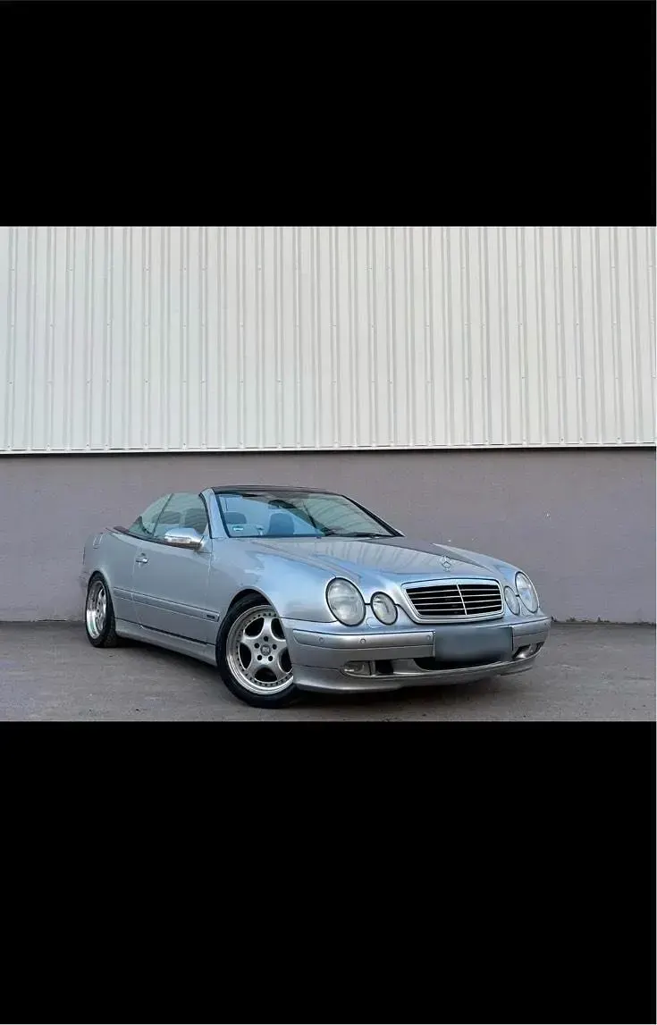 Gebraucht Mercedes CLK200 Avantgarde 136 PS (100 kW) 2000 Silber Cabrio
