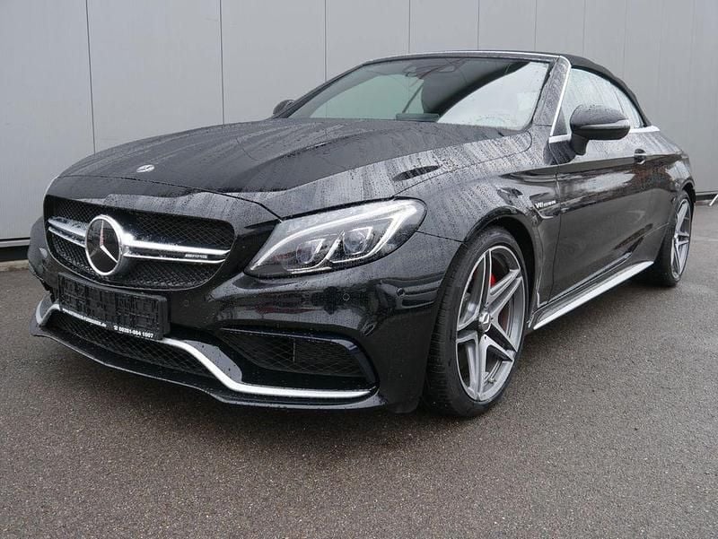 Schwarz Gebraucht 2017 Mercedes C63S AMG AMG Cabrio | 56.990 € (Superpreis) - Bild 1/4