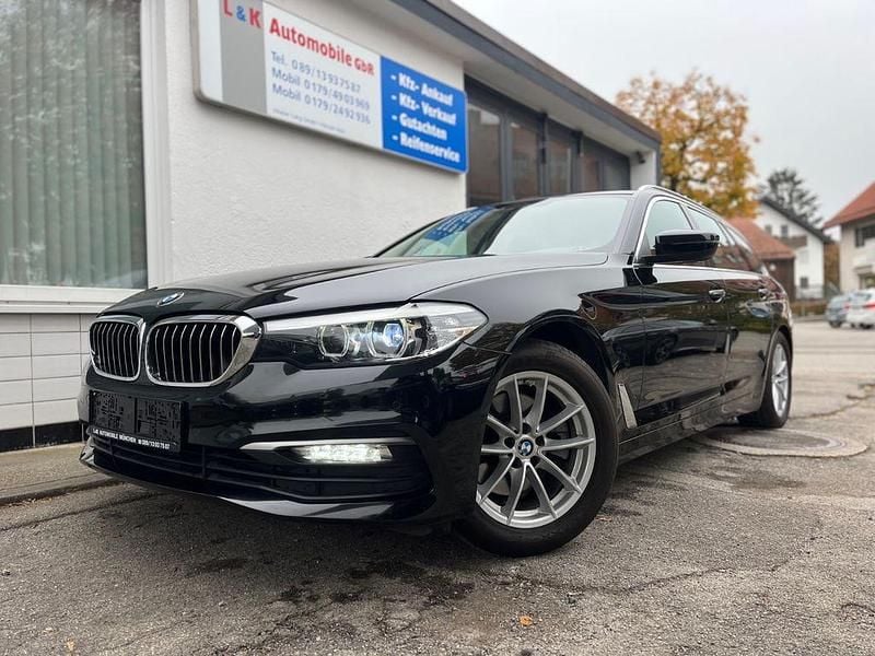 Schwarz Gebraucht 2018 BMW 520 Limousine | 16.499 € (Superpreis) - Bild 1/4