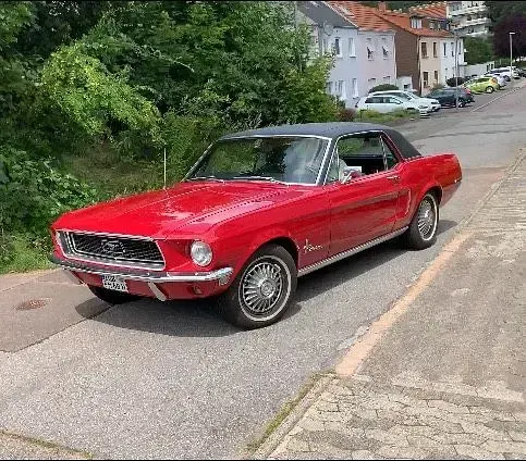 Gebraucht Ford Mustang 204 PS (150 kW) 1968 Rot