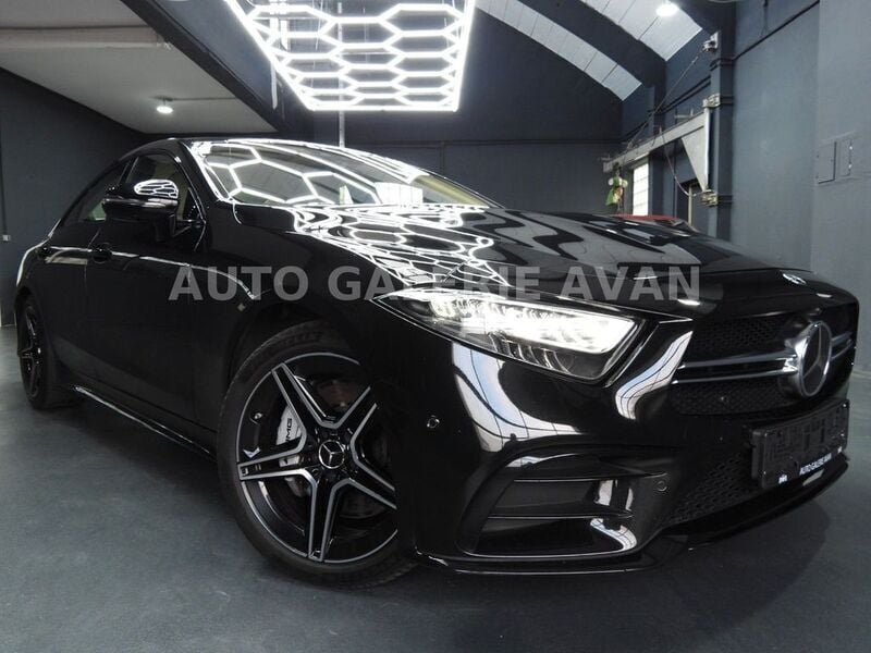 Obsidianschwarz metalliclack Gebraucht 2021 Mercedes CLS53 AMG AMG Coupé | 54.900 € (Superpreis) - Bild 1/4