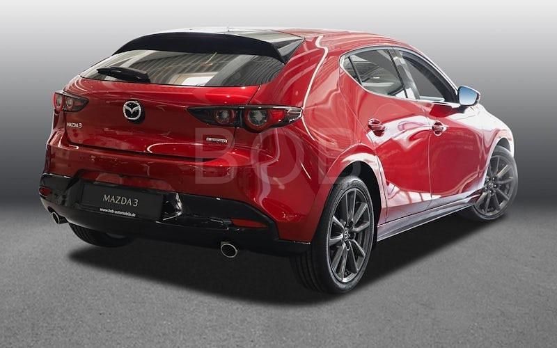Neu Mazda 3 Exclusive 140 PS (102 kW) 2025 Rot Limousine