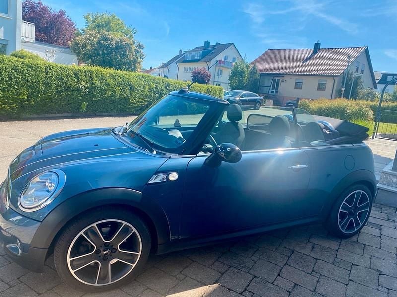 Usata Mini Cooper S Cabriolet 175 CV (128 kW) 2009 Blu Cabrio