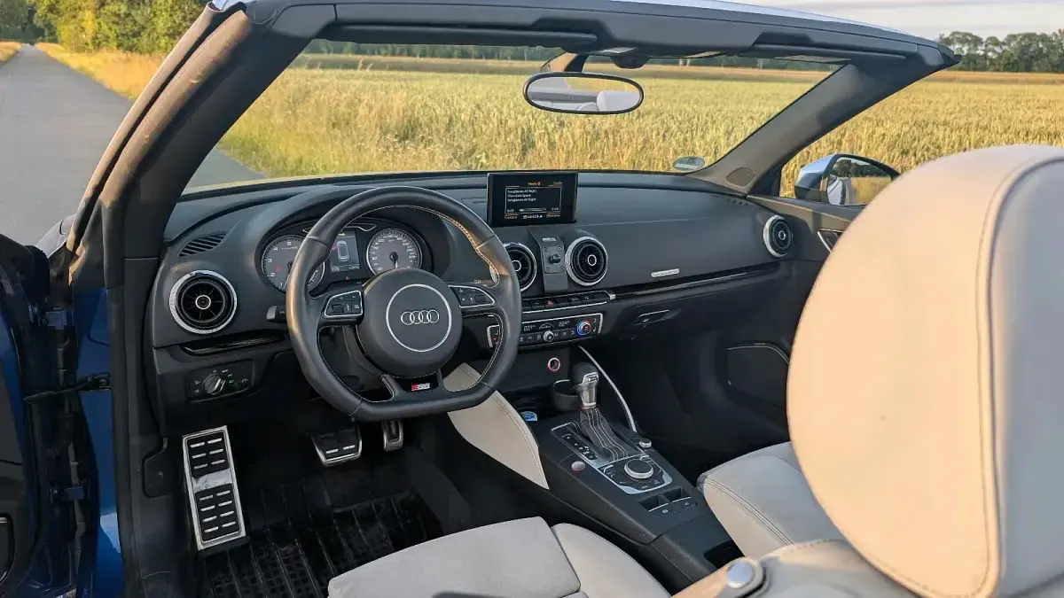 Gebraucht Audi S3 Cabriolet Comfort 300 PS (220 kW) 2015 Blau Cabrio