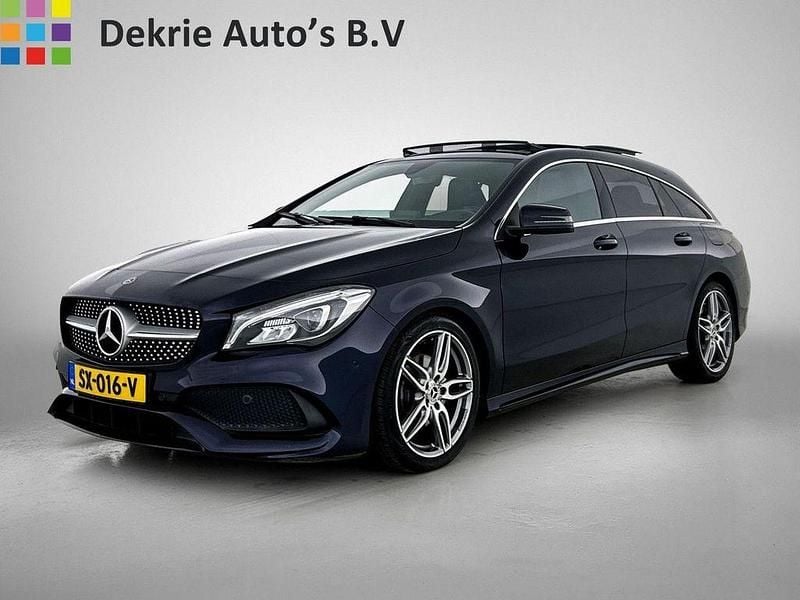 Blau Gebraucht 2018 Mercedes CLA180 Shooting Brake Business Kombi | 15.209 € (Guter Preis) - Bild 1/4