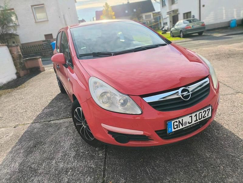 Rot Gebraucht 2009 Opel Corsa Kleinwagen | 2.900 € (Etwas zu teuer) - Bild 1/4