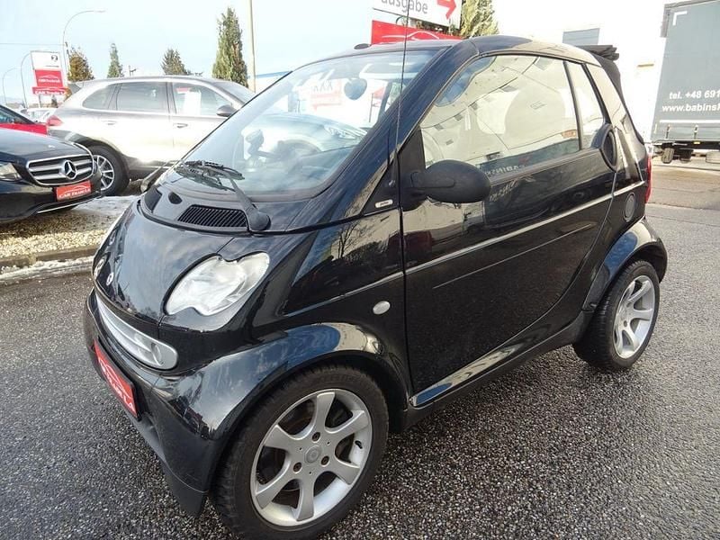 Schwarz Gebraucht 2005 Smart ForTwo Cabrio Basis Cabrio | 1.690 € (Guter Preis) - Bild 1/4