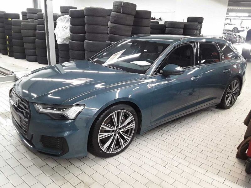 Avalongrün metallic Gebraucht 2021 Audi A6 Ambiente Kombi | 32.480 € (Fairer Preis) - Bild 1/4