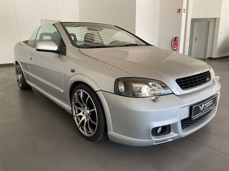 Silber Gebraucht 2002 Opel Astra Cabriolet Cabrio | 2.990 € (Teuer) - Bild 1/4