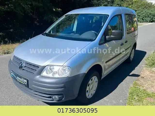Gebraucht VW Caddy Team 80 PS (58 kW) 2010 Silber Van / Kleinbus