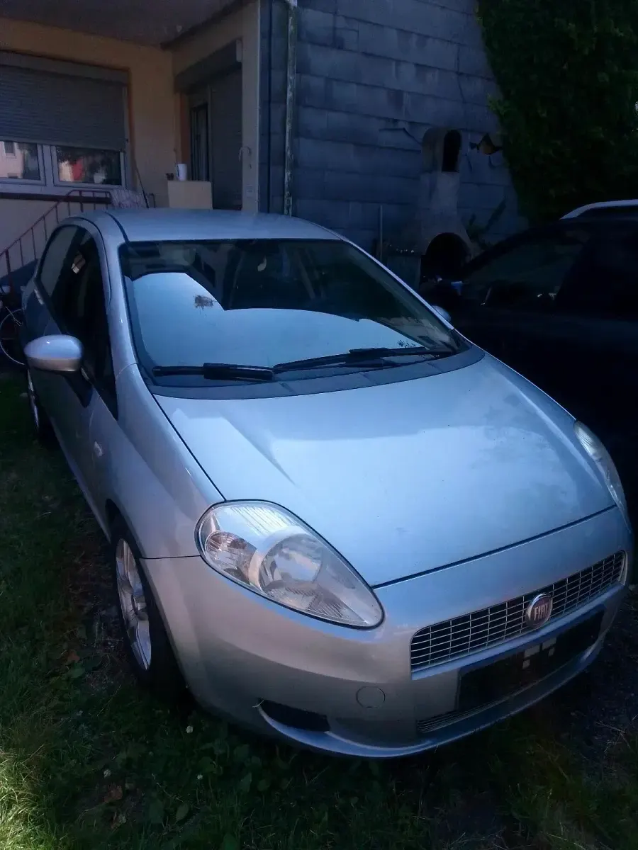Gebraucht Fiat Punto 2008 Silber Kleinwagen