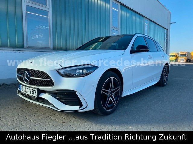Weiß Gebraucht 2023 Mercedes C300e AMG Limousine | 42.990 € (Etwas zu teuer) - Bild 1/4