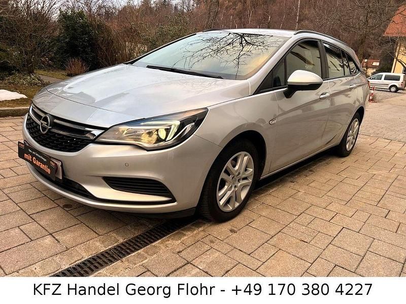 Gebraucht Opel Astra Edition 110 PS (80 kW) 2018 Silber Kombi