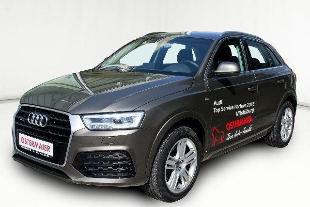 Gebraucht Audi Q3 Design 150 PS (110 kW) 2016 Braun metallic SUV