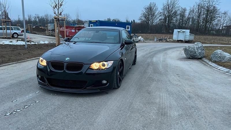 Schwarz Gebraucht 2008 BMW 335 Cabriolet M Sport Cabrio | 15.500 € (Guter Preis) - Bild 1/4