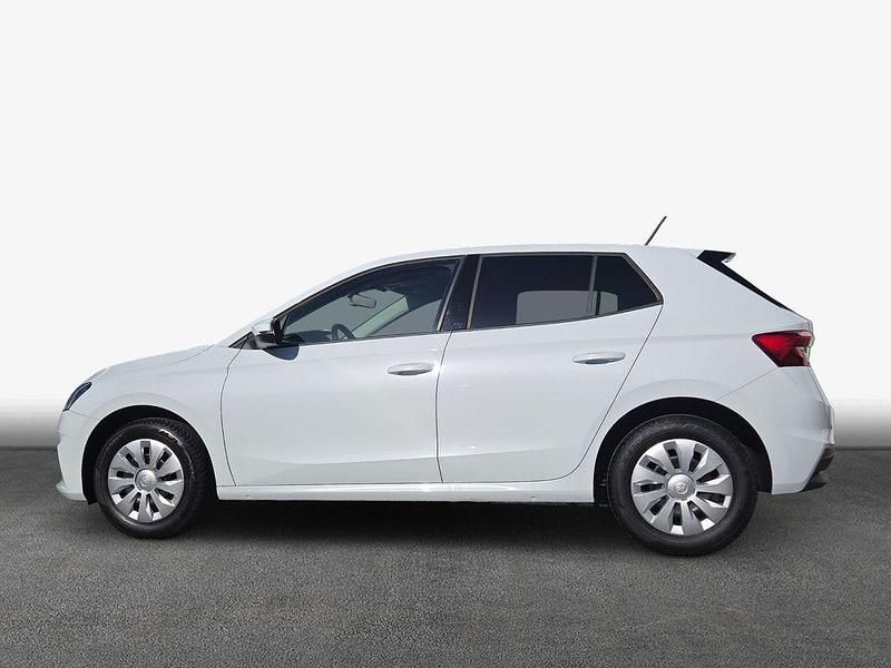 Gebraucht Skoda Fabia Selection 95 PS (69 kW) 2025 Moonweiß perleffekt Kleinwagen