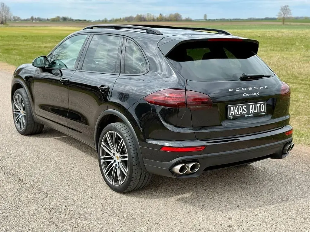 Brugt Porsche Cayenne S 385 HK (283 kW) 2016 Sort SUV