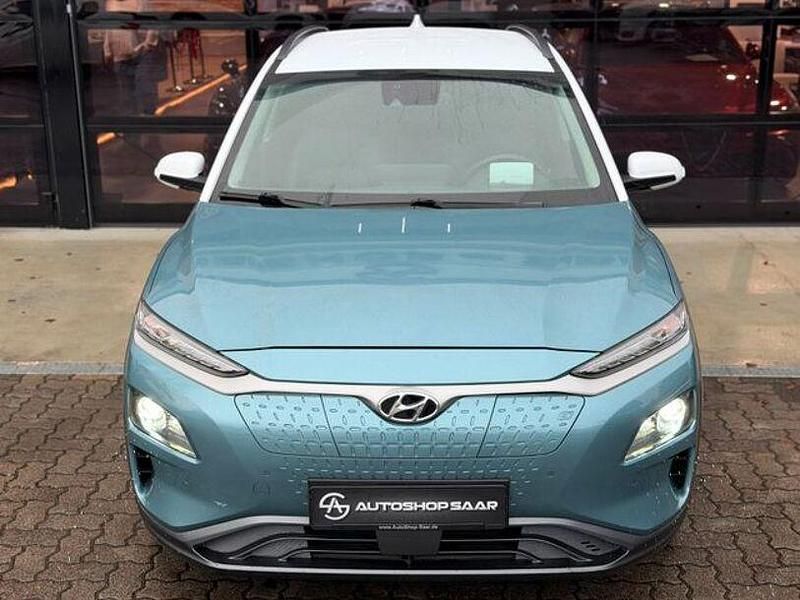 Gebraucht Hyundai Kona Premium 150 kW (204 PS) 2019 Blau SUV