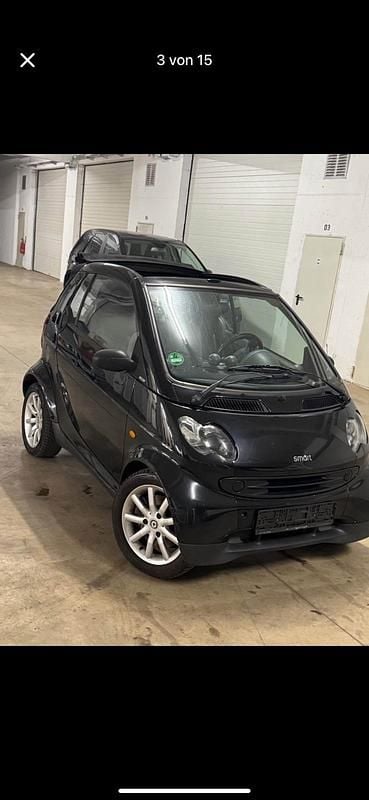 Gebraucht Smart ForTwo Cabrio 59 PS (43 kW) 2006 Schwarz Cabrio